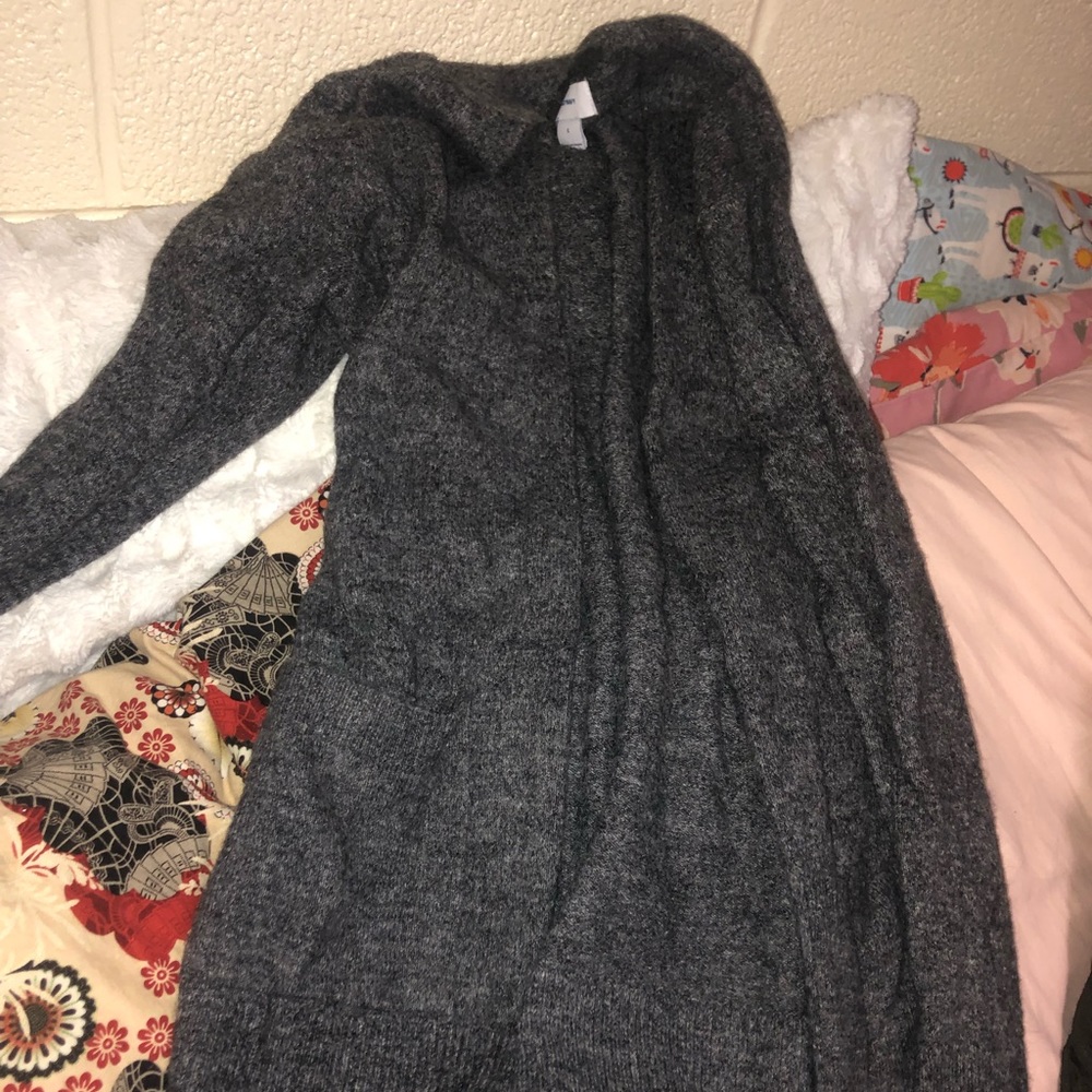 textured cardigan